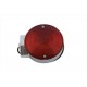 Chrome Turn Signal Front and Rear Red 33-1232
