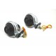 Chrome Turn Signal Set Bullet with Smoked Lens 33-1126