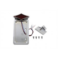 Chrome Vertical LED Tail Lamp Kit Diamond Style 33-0773