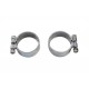 Chrome Wide Exhaust Clamp Set 31-3960