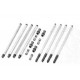 Colony Solid Pushrod Kit with Adapters 7131-12