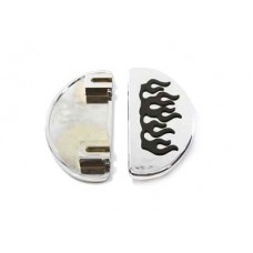 Driver Footboard Set with Flame Design 27-1202