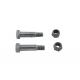 Driver Footpeg Dome Bolt and Nut Chrome 8850-4