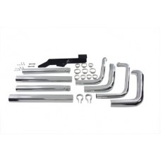 Exhaust Drag Pipe Set Stagger Shots Dual 30-1525
