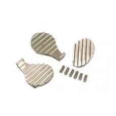 Finned Pedal Pad 3 Piece Set 49-1923