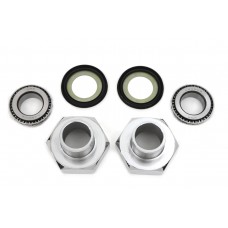 Fork Neck Cup Kit, Hex Style, Chrome 24-0305