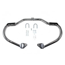Front Engine Bar Chrome with Foot Pads 51-0997