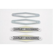 Gas Tank Emblems with Black Lettering 38-0807