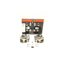 Handlebar Control Switch Housing Kit Chrome 26-2255