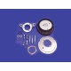 Hi-Flow Air Cleaner Back Plate Kit Chrome 34-1257