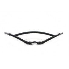 Hollywood Style Inline Handlebars Black 49-0372