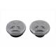 Iron Cross Style Vented and Non-Vented Billet Gas Cap Set 38-0424