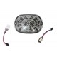 Lay Down Tail Lamp Assembly Smoked LED 33-1606