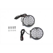 LED Turn Signal Set Rear Clear Lens 33-1279