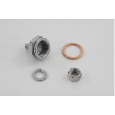 Linkert Carburetor Bowl Chrome Lock Nut 8901-4