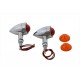 Mini Speeder Bullet Style Marker Lamp Set 33-0665