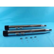 Muffler Set with Black Revolver End Tips 30-4056