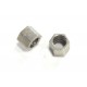 Nickel Throttle Cable Nut Set 36-0958