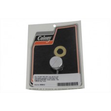 Oil Pump Relief Valve Plug Cadmium 9608-2