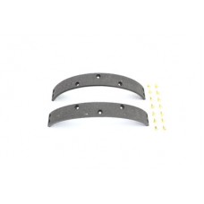 Oversize Brake Shoe Lining with Rivets 23-0450
