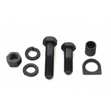 Parkerized Starter Crank and Kick Starter Pedal Mounting Kit 2894-7