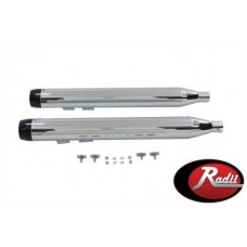 Radii Muffler Set with Black End Caps 30-0596