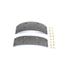 Rear Brake Shoe Lining with Rivets 23-1987