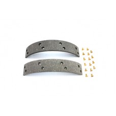 Rear Brake Shoe Lining with Rivets 23-1989