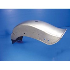 Rear Fender Bobbed Raw Steel 50-0150