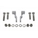 Rear Shock Lowering Kit Chrome 54-0128