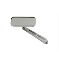 Rectangular Mirror Chrome with Billet Stem 34-6023