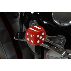 Red Dice Style Shifter Knob 21-0937