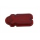 Red Glass Tombstone Tail Lamp Lens 33-0502