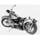 Replica 1941 Knucklehead Bike Kit Restoration Finish 55-5017