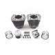 Replica 883cc Cylinder and Piston Kit Silver 11-2608