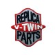 Replica V-Twin Shield Patch 48-1333