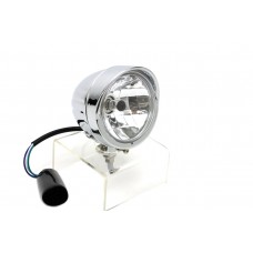 Round Headlamp Chrome 33-4078