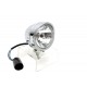 Round Headlamp Chrome 33-4078