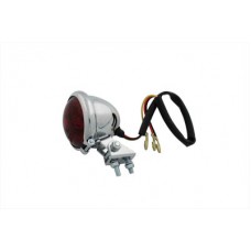 Round LED Tail Lamp with Red Lens 33-1526