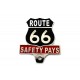 Route 66 License Plate Topper 48-1606