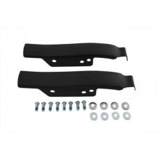 Saddlebag Rear Filler Strip Set Black 50-1136