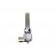 Sifton Chrome Hex Petcock 90 Degree Left Hand Spigot with Nut 35-0688