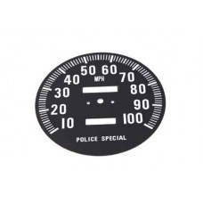 Speedometer Tin Face 39-0312