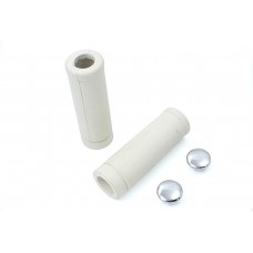 Stock Style White Grip Set 28-0602