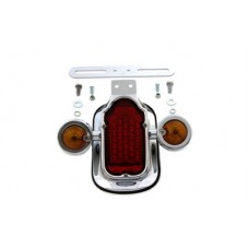 Tail Lamp Assembly Tombstone Style with Bullet Lamp 33-0663