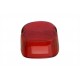 Tail Lamp Lens Laydown Style Red 33-0247