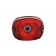 Tail Lamp Lens Laydown Style Red 33-0252