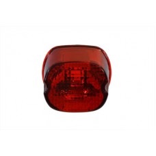 Tail Lamp Lens Laydown Style Red 33-0257