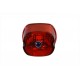 Tail Lamp Lens Laydown Style Red with Blue Dot 33-1160