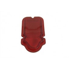 Tail Lamp Lens Plastic Red 33-2108